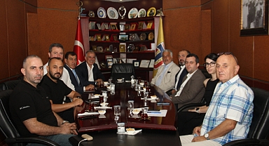 AK Parti Trabzon Milletvekili Vehbi Koç’tan Trabzon Ticaret Borsası’na Ziyaret