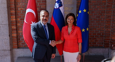 Hakan Fidan ve Tanja Fajon, İkili İşbirliğini Güçlendirmek İçin Ljubljana’da Buluştu