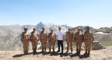İçişleri Bakanı Yerlikaya, Yüksekova Üs Bölgesi'nde
