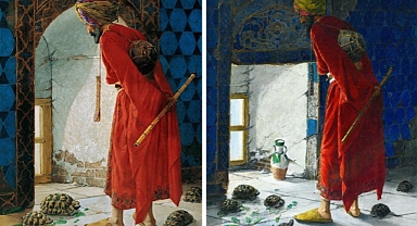 Kanla Ortaya Çıkan “Kaplumbağa Terbiyecisi” Tablosunun Çığır Açan Hikâyesi