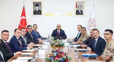 Muş’ta 953. Yıl Anadolu’nun Fethi Etkinlikleri İçin Güvenlik Tedbirleri Gözden Geçirildi