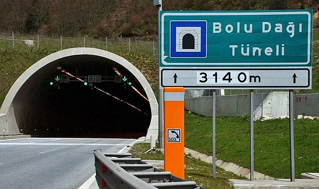 Bolu Dağı Tüneli Hizmete Açıldı