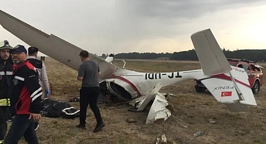 Eğitim Uçağı Düştü, İki Pilottan Acı Haber! 
