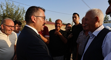 Köy Ziyaretlerine Devam Eden Vali Turan, Vatandaşlarla Buluştu