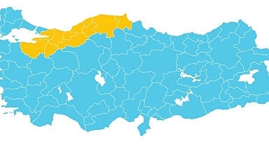 Kuvvetli Yağış Uyarısı: Meteoroloji 23 İl İçin Sarı Kod Verdi