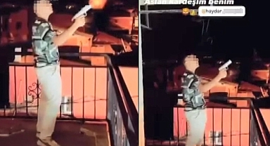  Tabanca ile Havaya Ateş Eden 15 Yaşındaki Genç Gözaltına Alındı