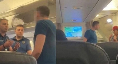 THY Uçağında Olay Çıkaran Yolcu Tutuklandı