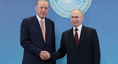 Cumhurbaşkanı Erdoğan, Putin ile Görüştü