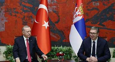 Cumhurbaşkanı Erdoğan Sırbistan'da Resmi Temaslarda Bulundu