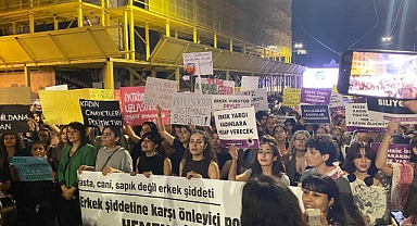 İstanbul’da kadın cinayetlerine karşı protesto