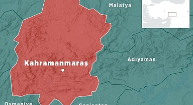 Kahramanmaraş'ta 4,4 Büyüklüğünde Deprem Meydana Geldi
