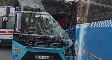 Malatya'da Öğrenci Servisi ile Otobüs Çarpıştı: 17 Yaralı