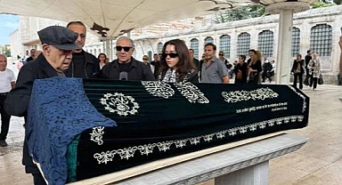 Mazhar Alanson'un kızı Melek Eda Alanson son yolculuğuna uğurlandı