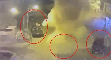 Polise patlayıcı madde saldırısı: İki şüpheli gözaltında