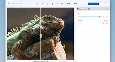 Windows 11 fotoğraflar uygulamasına yapay zeka desteği
