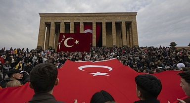 Anıtkabir'e 10 Kasım’da rekor ziyaretçi akını