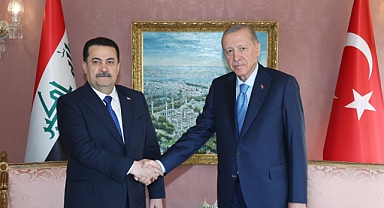 Cumhurbaşkanı Erdoğan Irak Başbakanı Sudani’yi kabul etti