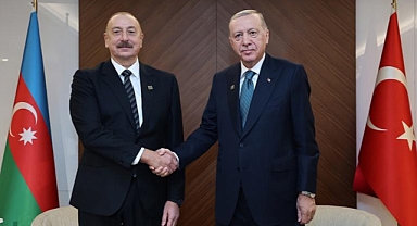 Cumhurbaşkanı Erdoğan, Aliyev ile görüştü