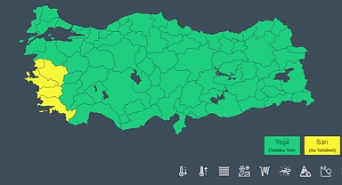 Meteoroloji uyardı: Ege'de sağanak, Marmara'da fırtına