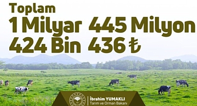 Tarımsal destekleme ödemeleri bugün çiftçilerin hesaplarına aktarılıyor