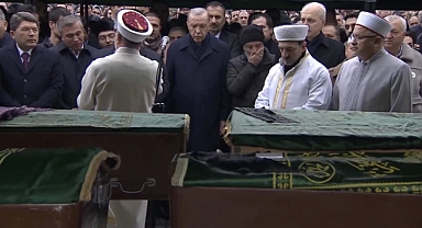 Cumhurbaşkanı Erdoğan, Bolu'da taziye ziyaretine gitti