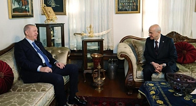 Cumhurbaşkanı Erdoğan MHP lideri Bahçeli ile görüştü