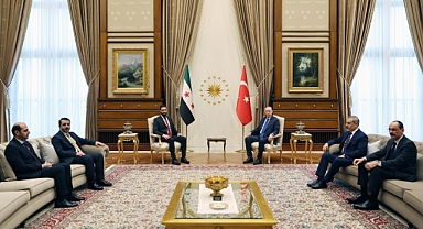 Erdoğan ve Şara Ankara'da görüştü