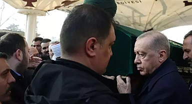 Cumhurbaşkanı Erdoğan, Kasım Yağcıoğlu'nun cenaze törenine katıldı