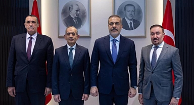 Hakan Fidan, Hasan Turan’ı kabul etti