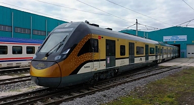 Milli banliyö tren seti ilk set hizmete hazır