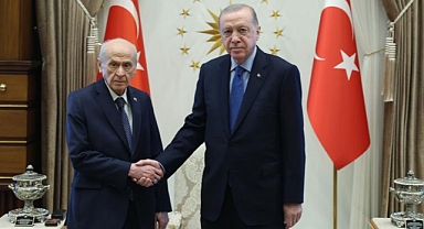 Erdoğan ve Bahçeli Külliye'de bir araya geldi