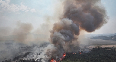 Çanakkale’de orman yangını 2. gününde: 7 köy tahliye edildi