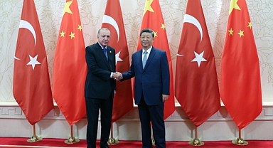 Cumhurbaşkanı Erdoğan, Şi Cinping ile görüştü