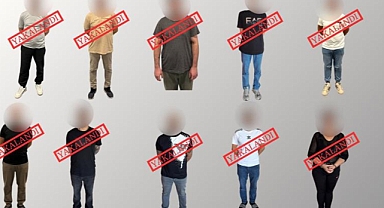 Kırmızı bültenle aranan 10 suçlu Türkiye’ye getirildi