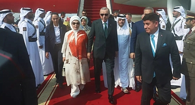 Cumhurbaşkanı Erdoğan, İslam İşbirliği Teşkilatı-Arap Ligi Olağanüstü Zirvesi için Katar’da