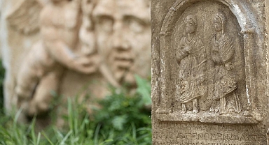 Muğla’da çobanın bulduğu insan figürlü mezar taşı koruma altına alındı