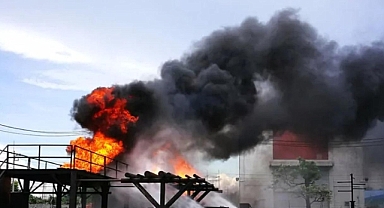 Silivri’de doğal gaz depolama tesisinde yangın!