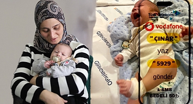 SMA savaşçısı Çınar bebek destek bekliyor: 