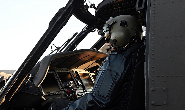 Bakan Çiftçi’den yerli helikopter T-70 ile ilk uçuş