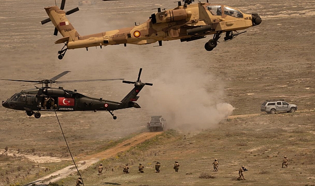 Uluslararası Anadolu Ankası-2026 tatbikatı'ndan nefes kesen kareler