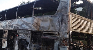 Tuzla’da selektör faciayı önledi: 45 kişi yanan otobüsten son anda kurtuldu